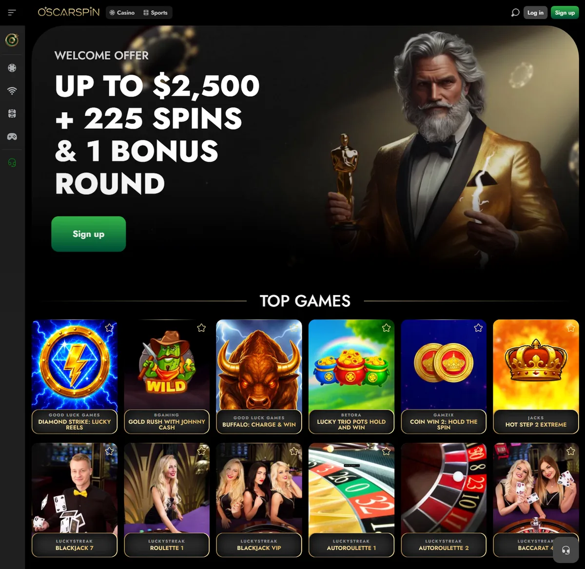 Oscarspin Casino